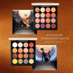 Egyptian Style Eyeshadow Palette Soft Waxy Smooth