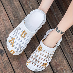 Men's Closed Toe Water Clogs Sandals Soft Sole
