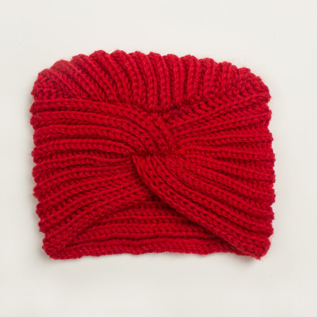 Baby Kids Solid Knitted Hat Warm Wool Hat Boys And Girls Ear Protection Hat