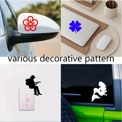 Cowboy Guitar Silhouette Light Switch Sticker Vinyl Music Wall Decor
