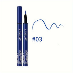 Long Lasting Liquid Eyeliner Purple Red Easy Apply Smooth Pen