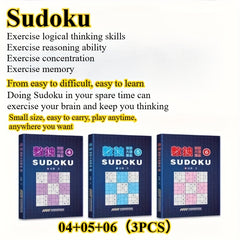 Sudoku Complete Set of 6 Books for All Levels