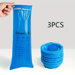3pcs Disposable Vomiting Bags Car Travel Motion Sickness Bags