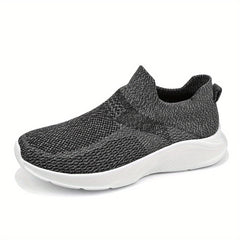 Men's Mesh Slip-On Sneakers for Outdoor Spring and Summer