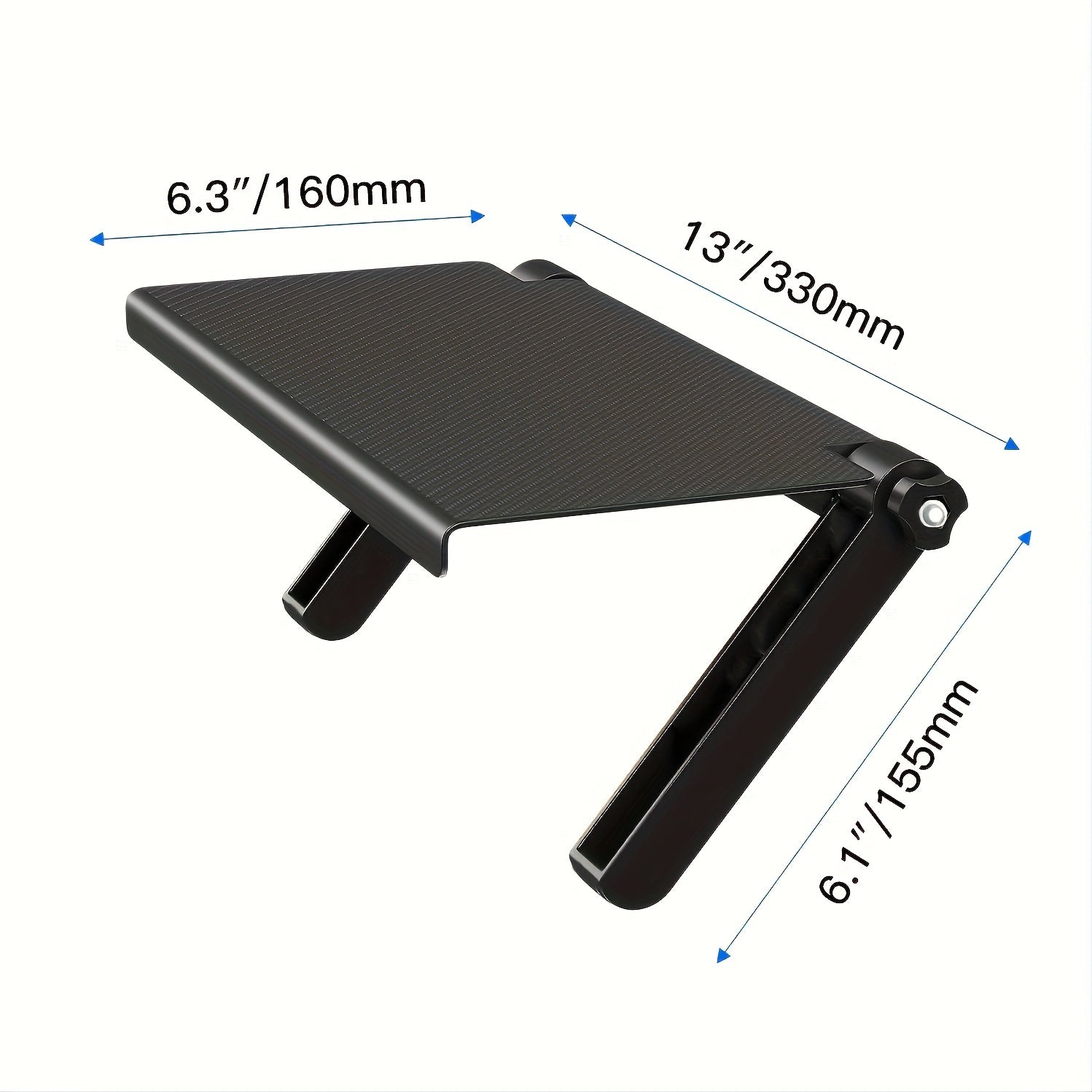 Adjustable TV Top Shelf Mount for Streaming Devices and Decor TV T