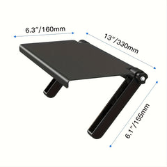 Adjustable TV Top Shelf Mount for Streaming Devices and Decor TV T