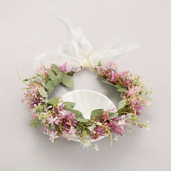 Kids' Simulated Rose Wreath Hair Accessories Set