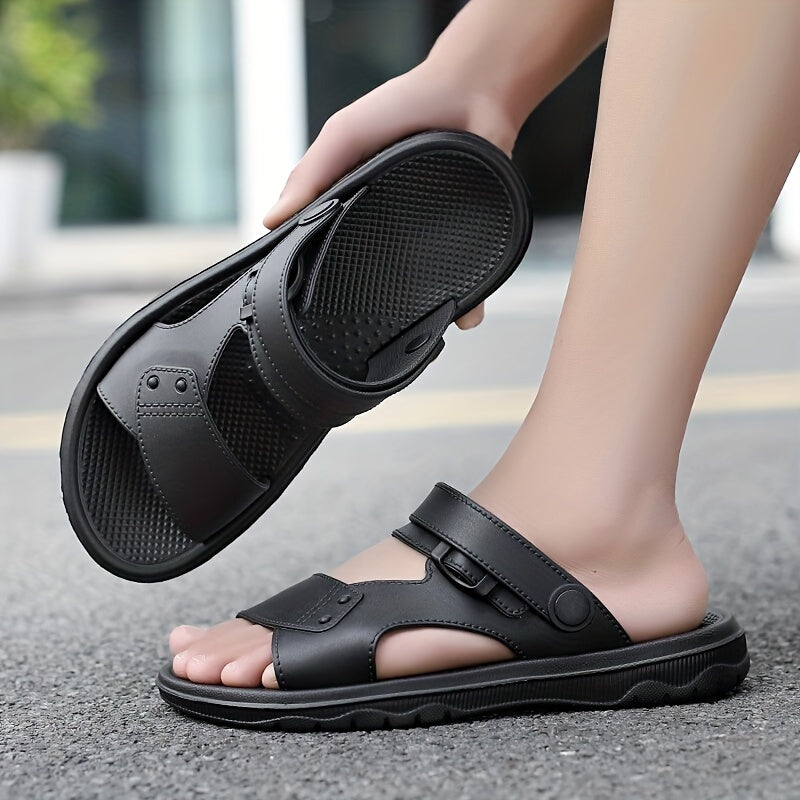 Men's Non Slip Sandals Comfy Beach Shoes Summer