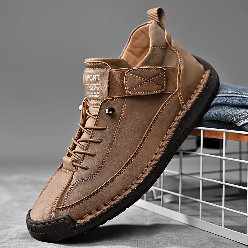 Men's Lace up Sneakers Casual Walking Shoes Comfortable And Breathable