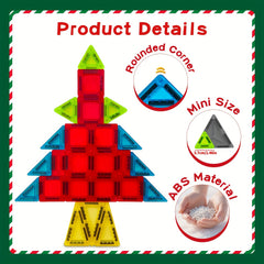 Mini Magnetic Building Blocks Set Portable Tin Box Creative Toy for Kids 3+