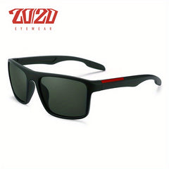 Men's Polarized Square Sunglasses Anti Glare UV Protection