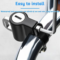 Universal Helmet Lock With Wrench & Anti-theft Rubber - Bike Accessory