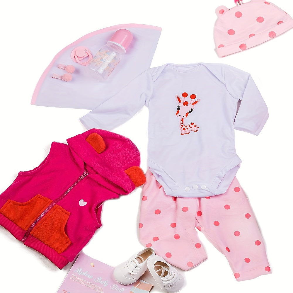 Soft Touch Reborn Doll for Kids, Halloween/Christmas/Birthday Gift