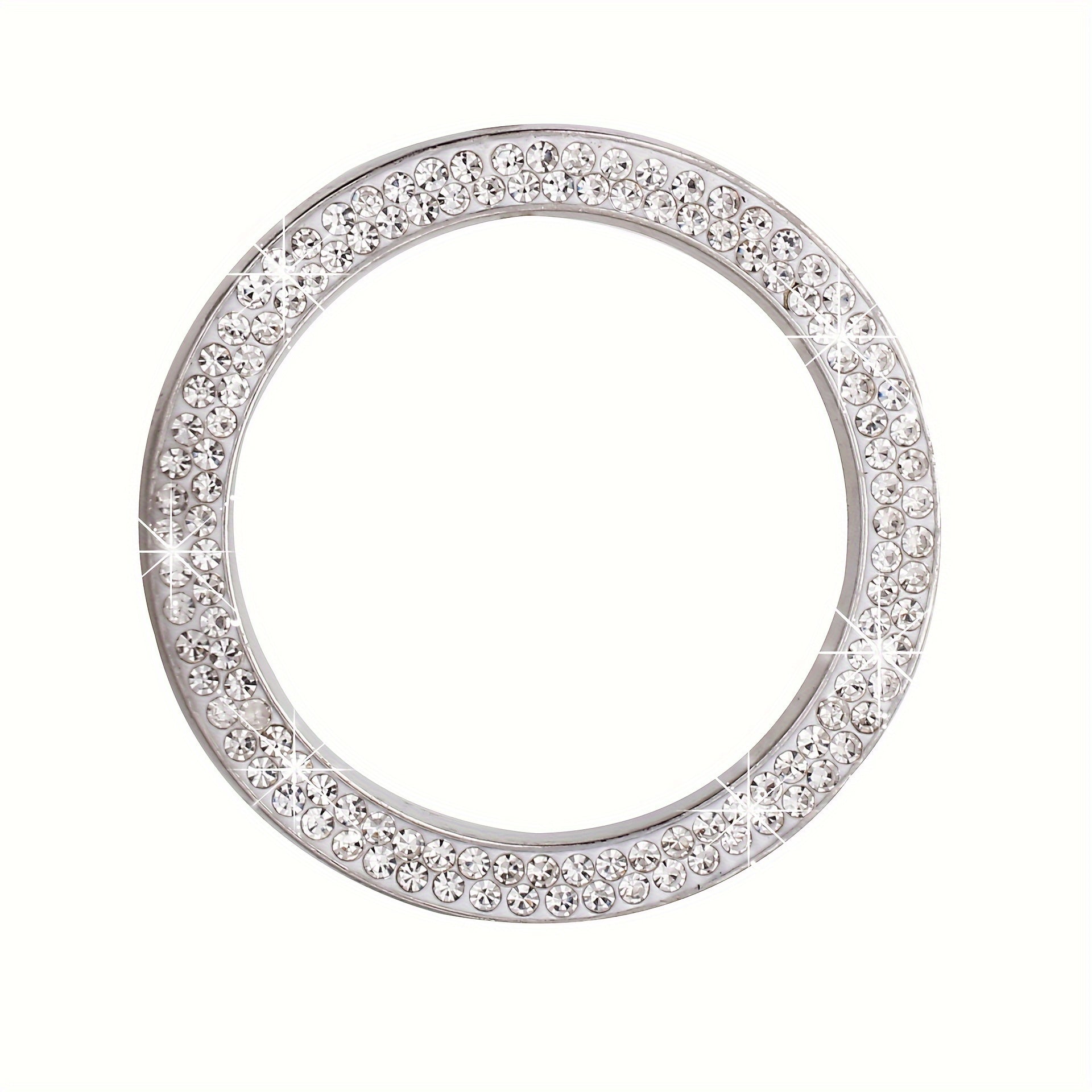 Rhinestone One Button Start Car Decor