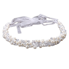 Pearl Bridal Headband Vintage Wedding Tiara Bridal Crown