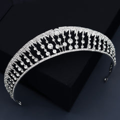 Crystal Tiara Hairband for Bride Wedding Party
