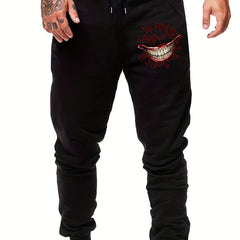 Men's Drawstring Jogging Trousers, Comfortable Joggers