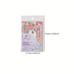 36 Sheets Retro Sweet Flowers Decoration Paper Variety Can Be Collaged