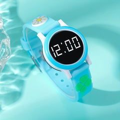4-Leaf Clover Casual LED Wrist Watch Kids Accessories