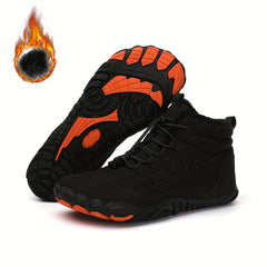 Men's Snow Boots Non Slip Warm Fuzz Lined Ankle Boots