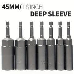 45mm Deep Socket Hexagonal Wind Batch Socket Wrench