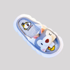 Men's Cartoon Dog Memory Foam Comfort Slipper