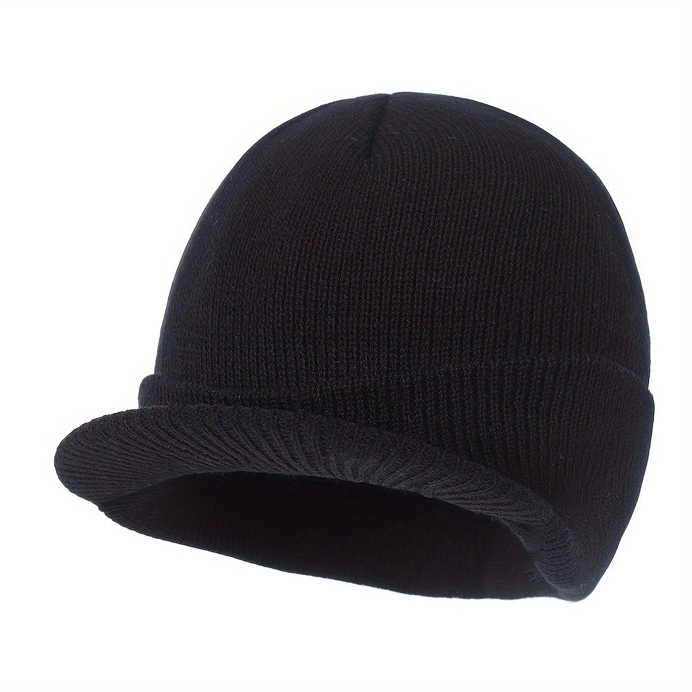 Beanie Knit Hat Winter Warmth Ear Protection