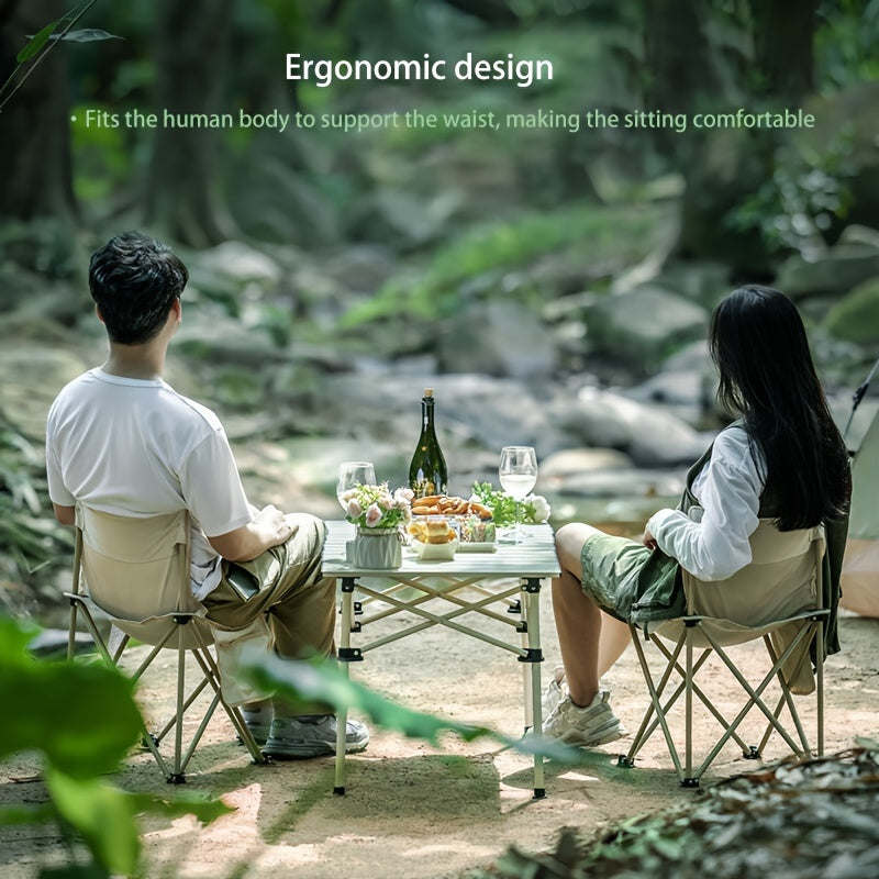 Outdoor Folding Table And Chair Set Portable Camping Furniture