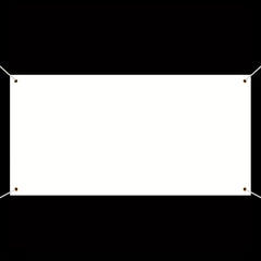 Blank Banners DIY Signs Polyester Oxford Cloth Paintable Sublimation Banner