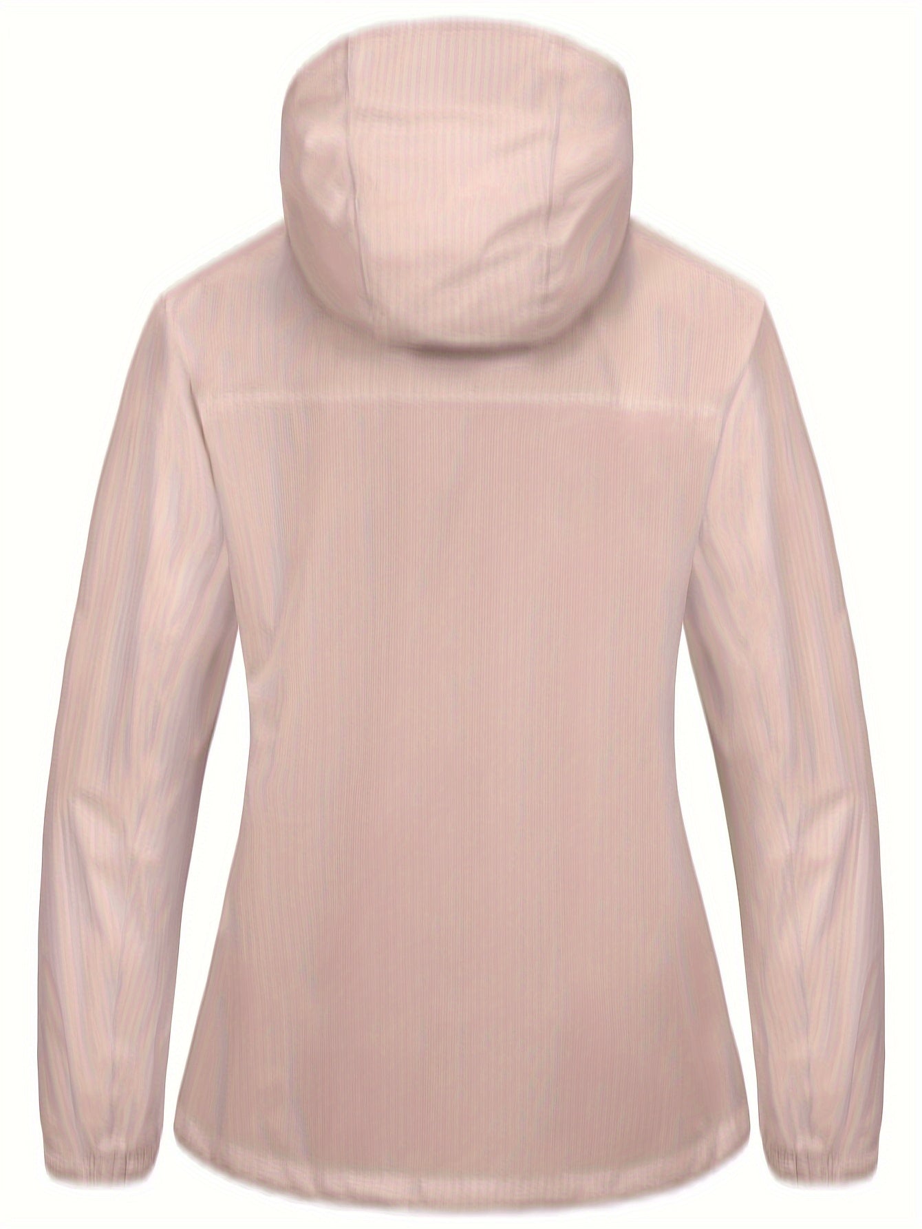 Women's Lightweight Hooded Jacket Long Sleeve Thermal Sports Coat