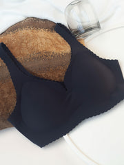 Seamless Push Up Bra Solid Color