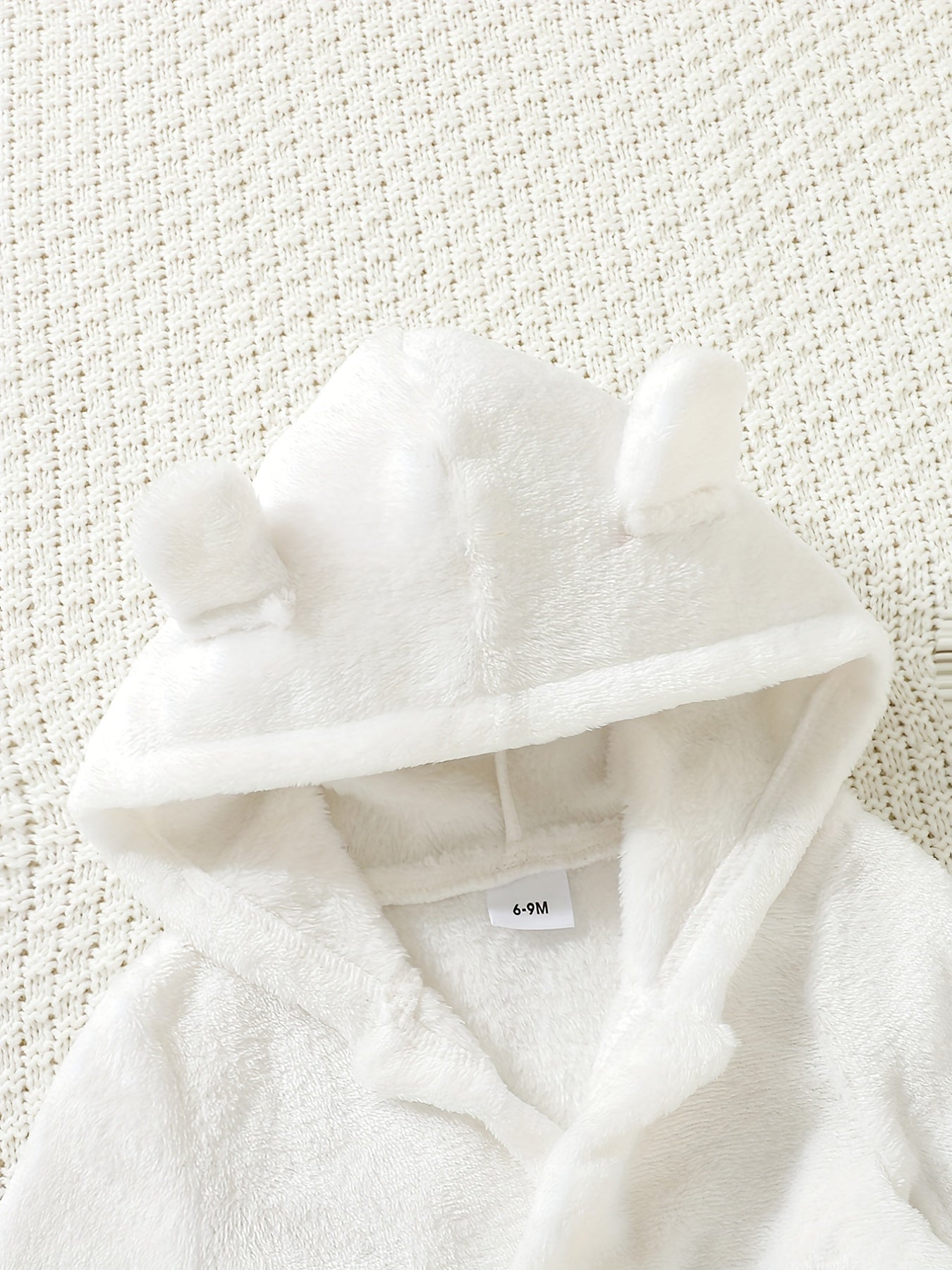 Toddler Baby Girl Soft Plush Robe Hooded Pajamas Coat Sleepwear
