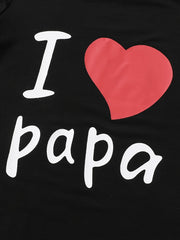 Boys Papa Outfit Shorts & T shirt Short Sleeves