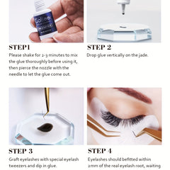 3D Water Mink Fast 0.5 Sec Eyelash Extension Glue