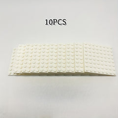 10pcs Double Sided Baseplate Building Blocks Educational Toys Gift