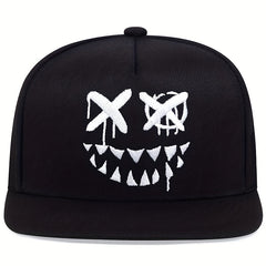 Ghost Face Embroidery Baseball Cap Cartoon Snapback Hat