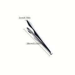 Stainless Steel Food Tongs, Anti-scalding BBQ Clip, Salad & Grilling Tongs