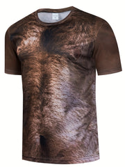 Funny 3D Print T Shirt Men Women Short Sleeve Top