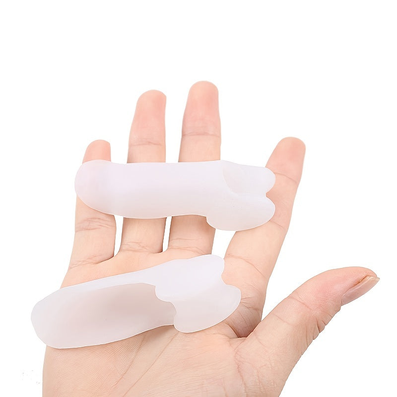 2pcs Silicone Toe Straightener for Men & Women