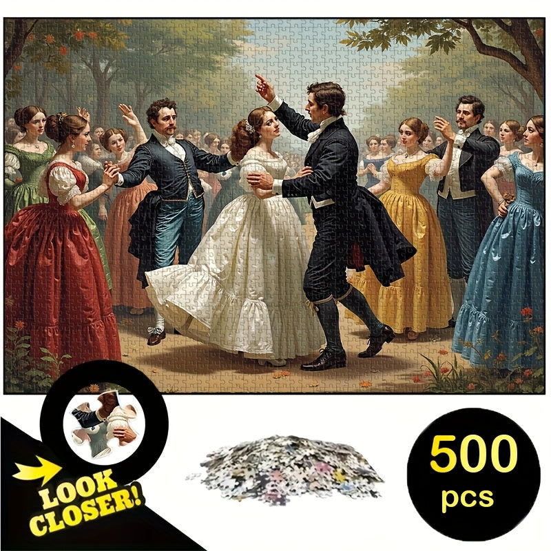 Vintage Dance Party Jigsaw Puzzle 500 pcs