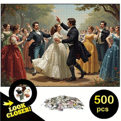 Vintage Dance Party Jigsaw Puzzle 500 pcs
