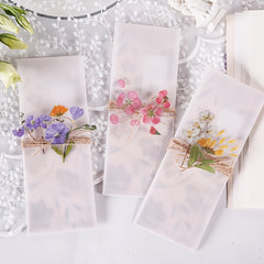 40pcs Vintage Flowers Waterproof Plant Stickers for Planners Journals Scrapbooks