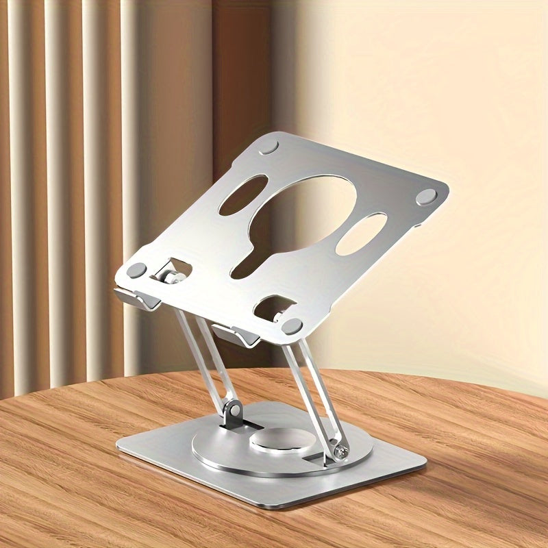360 Degree Rotating Laptop Stand Aluminum Alloy Desk Compatible Air Pro