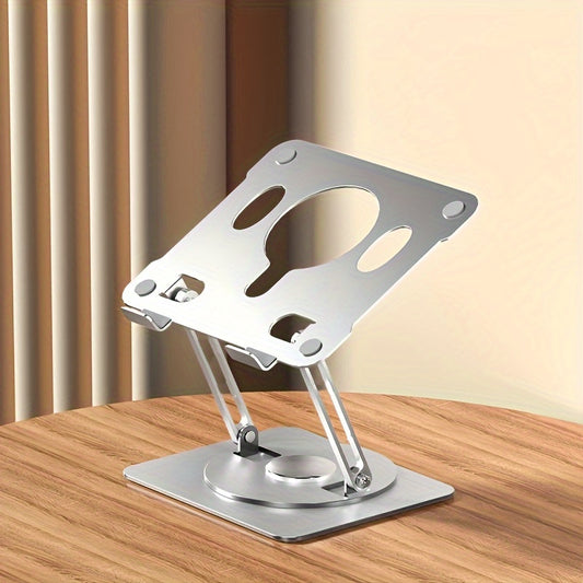 360 Degree Rotating Laptop Stand Aluminum Alloy Desk Compatible Air Pro