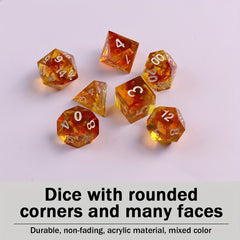 7pcs Game Dice Set for Parties & Board Games