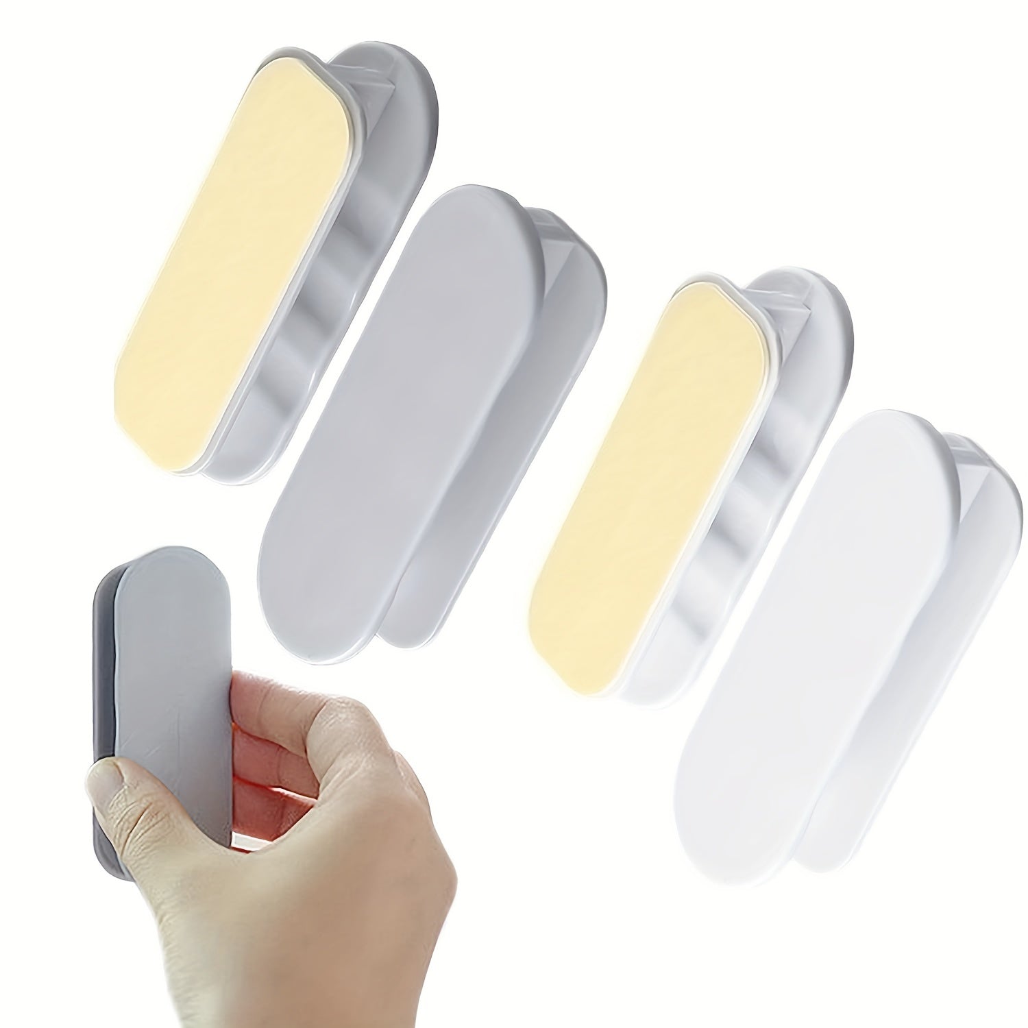 2pcs Self Stick Cabinet Drawer Handles Easy Installation