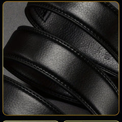 YOORAN Men's Leather Dress Belt & Casual Belts - Micro Adjustable Fit