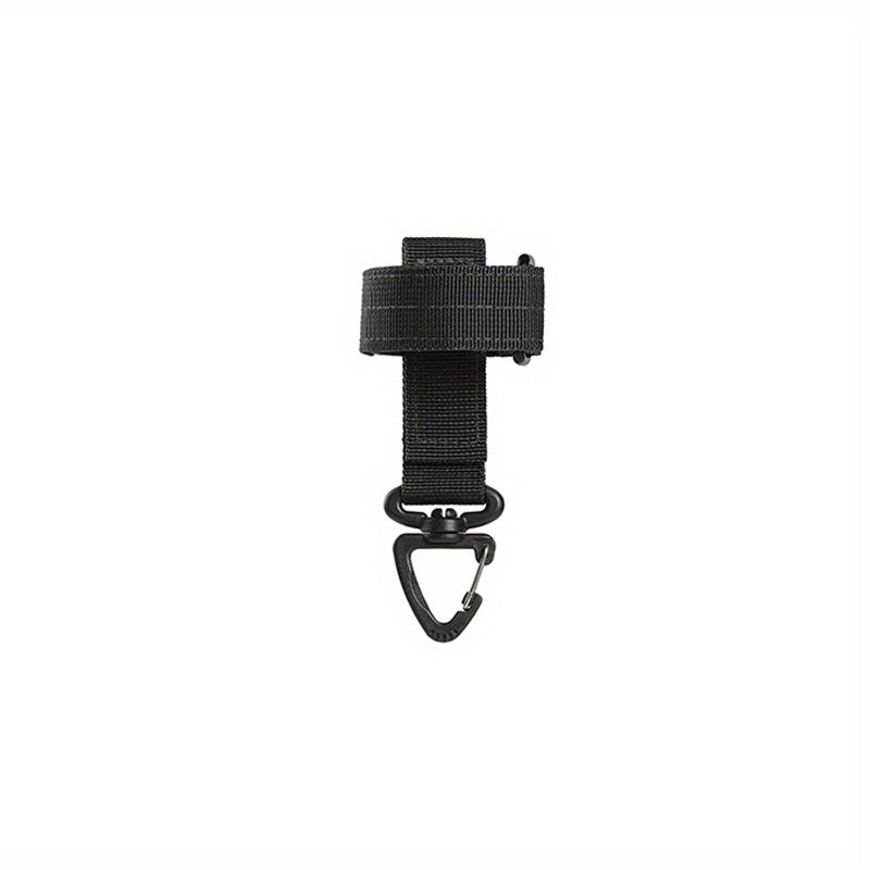 Tactical Nylon Belt with Carabiner for Hanging Gloves