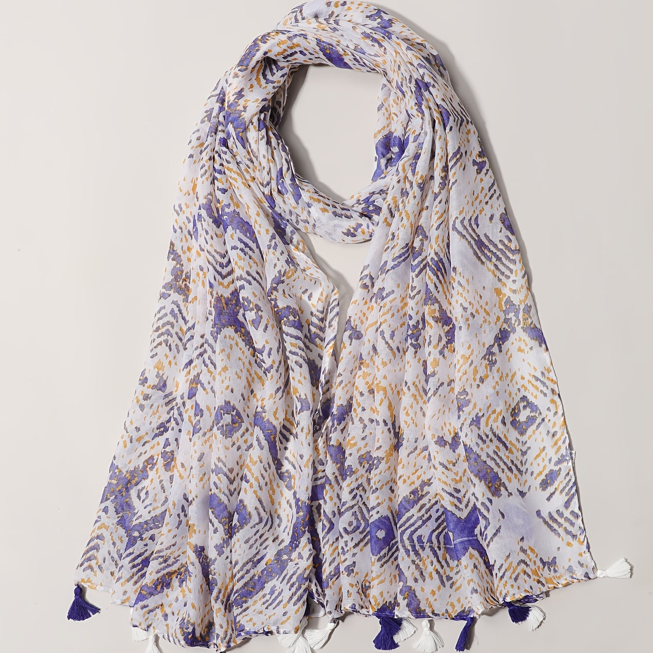 Women's Satin Square Scarf Silk Large Neckerchief Accessory