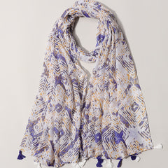 Women's Satin Square Scarf Silk Large Neckerchief Accessory
